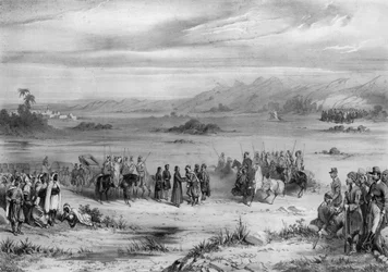 Uitwisseling van gevangenen door de bisschop van Algiers, 1841